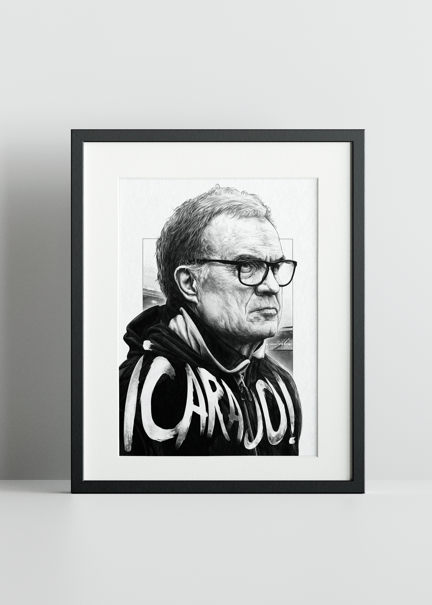 Marcelo Bielsa Carajo! Limited Edition Giclée Print