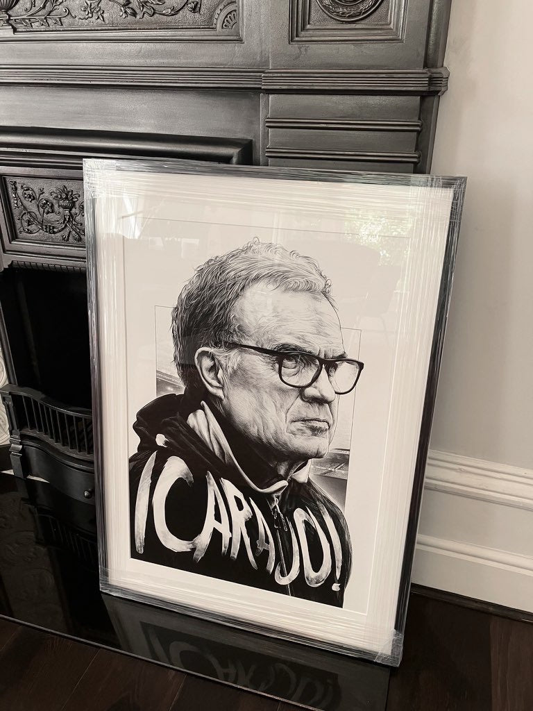 Marcelo Bielsa Carajo! Limited Edition Giclée Print